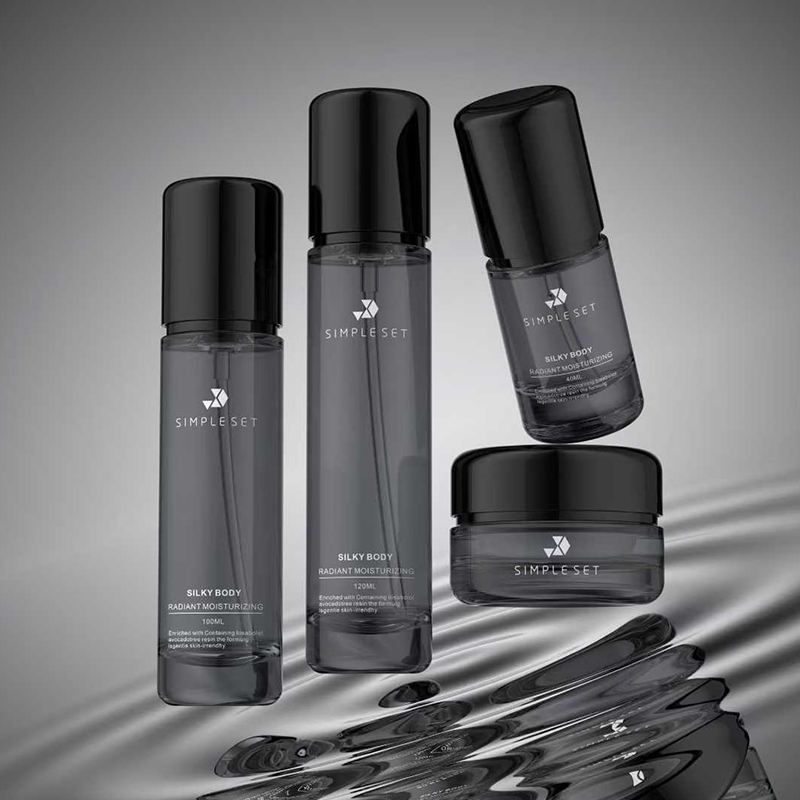 SIMPLE SET Skincare Series Bottle