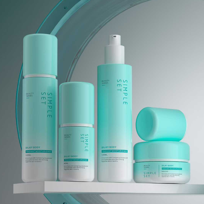 SIMPLE SET Skincare Series Bottle