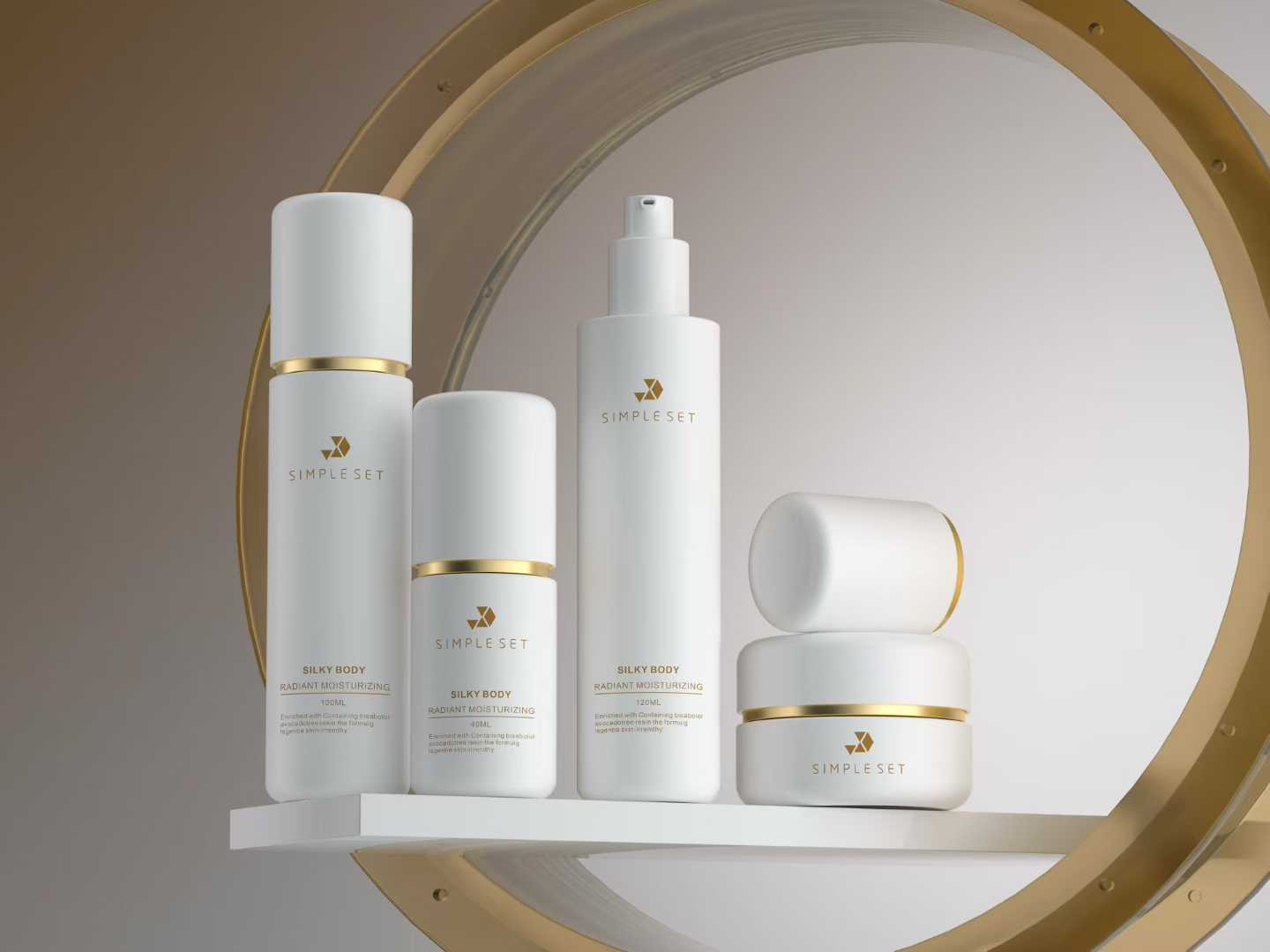 Luxury Cosmetic Bottle