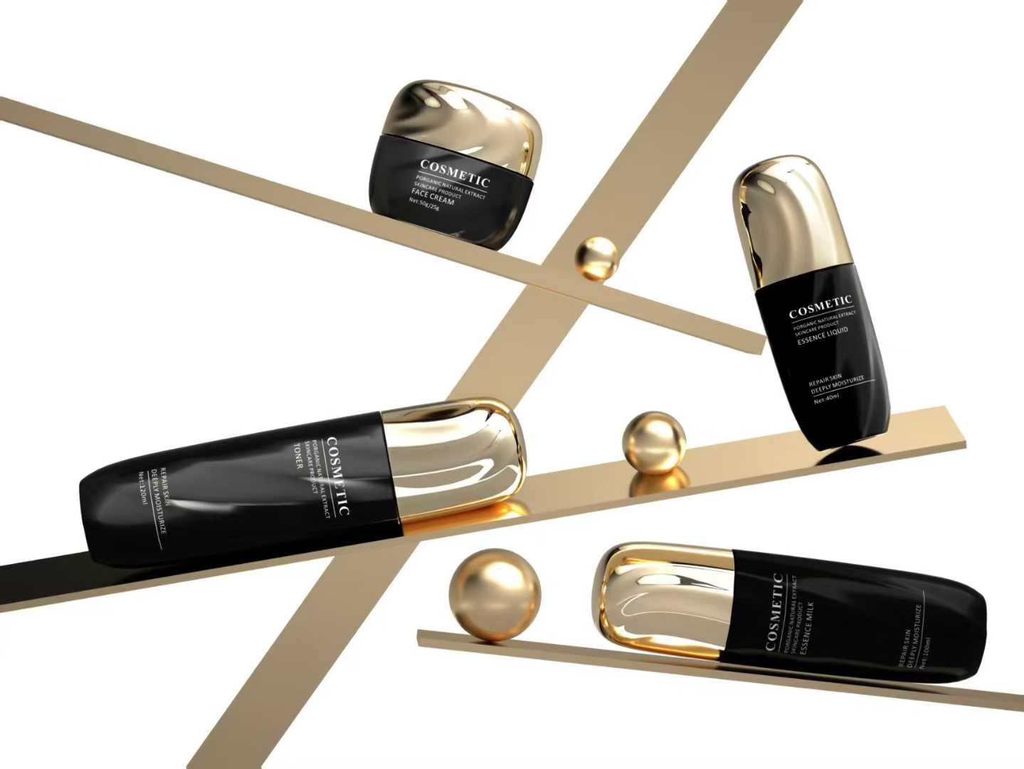 COSMETIC Skincare Series Bottle