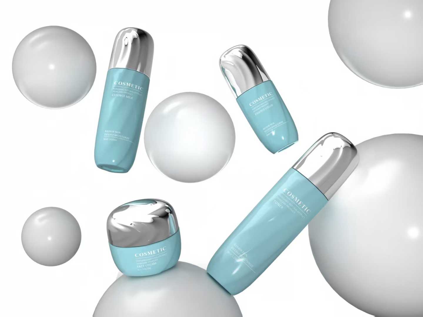 COSMETIC Skincare Series Bottle