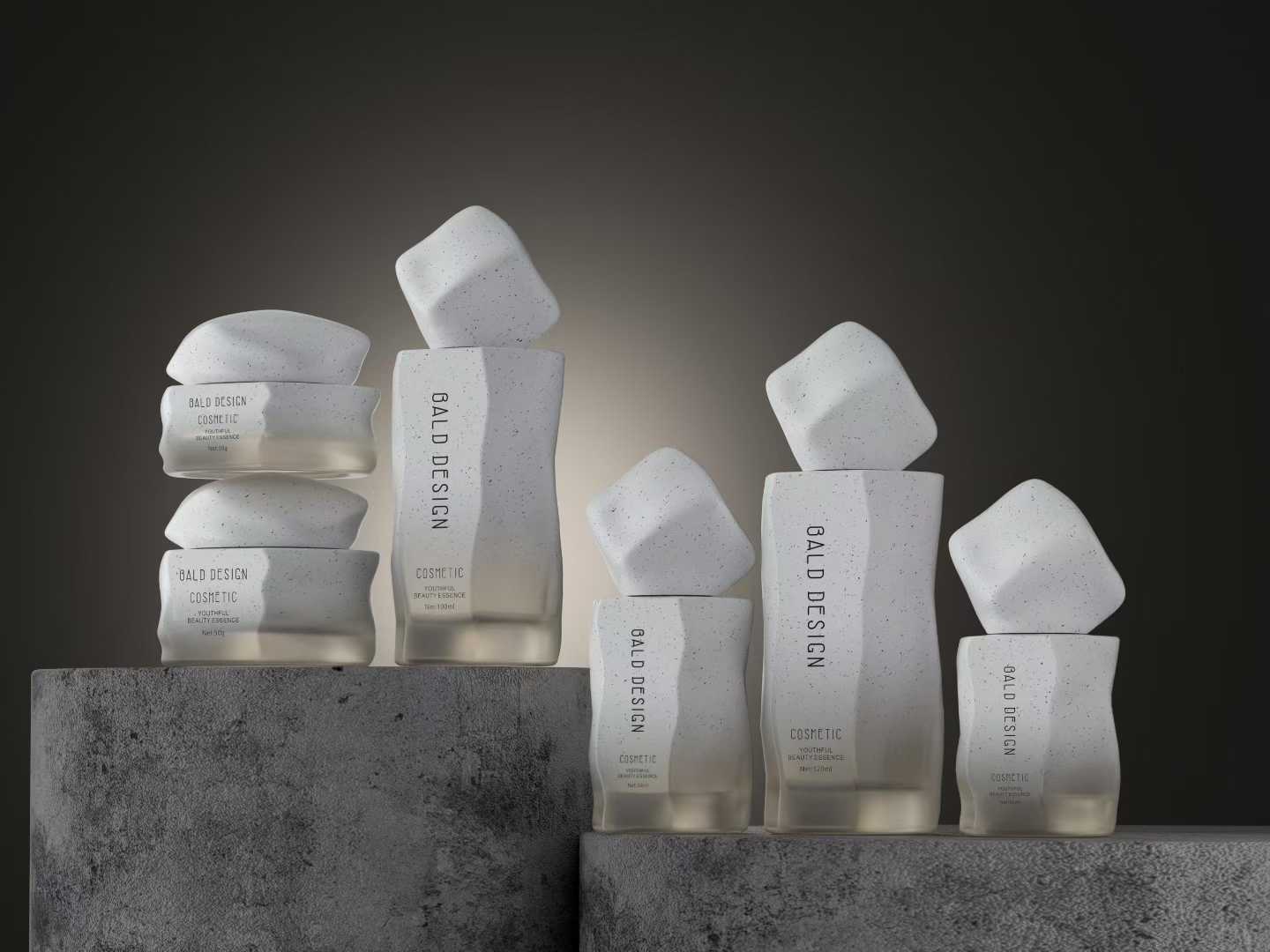 Designer Cosmetic Bottle