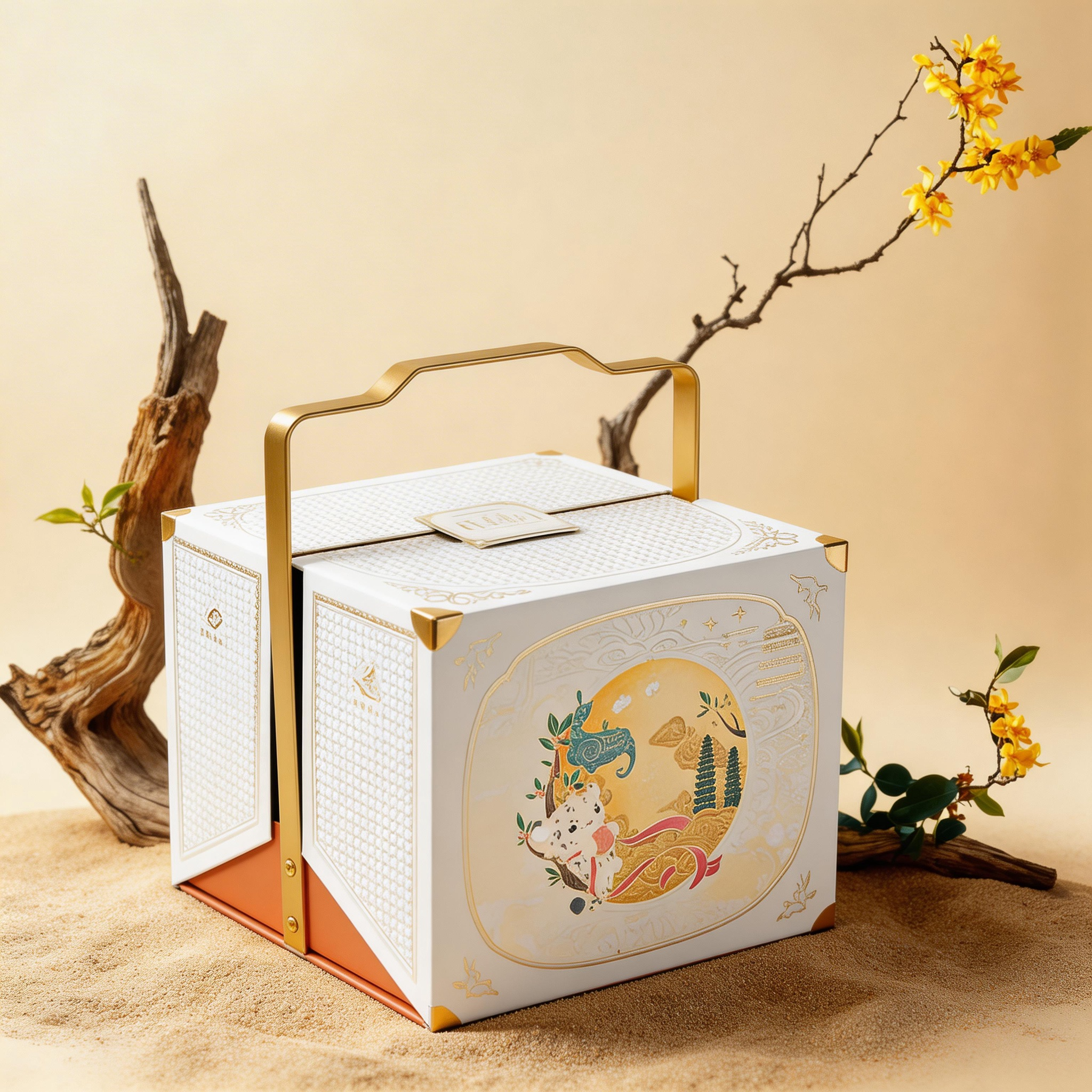 Handheld Mooncake Box