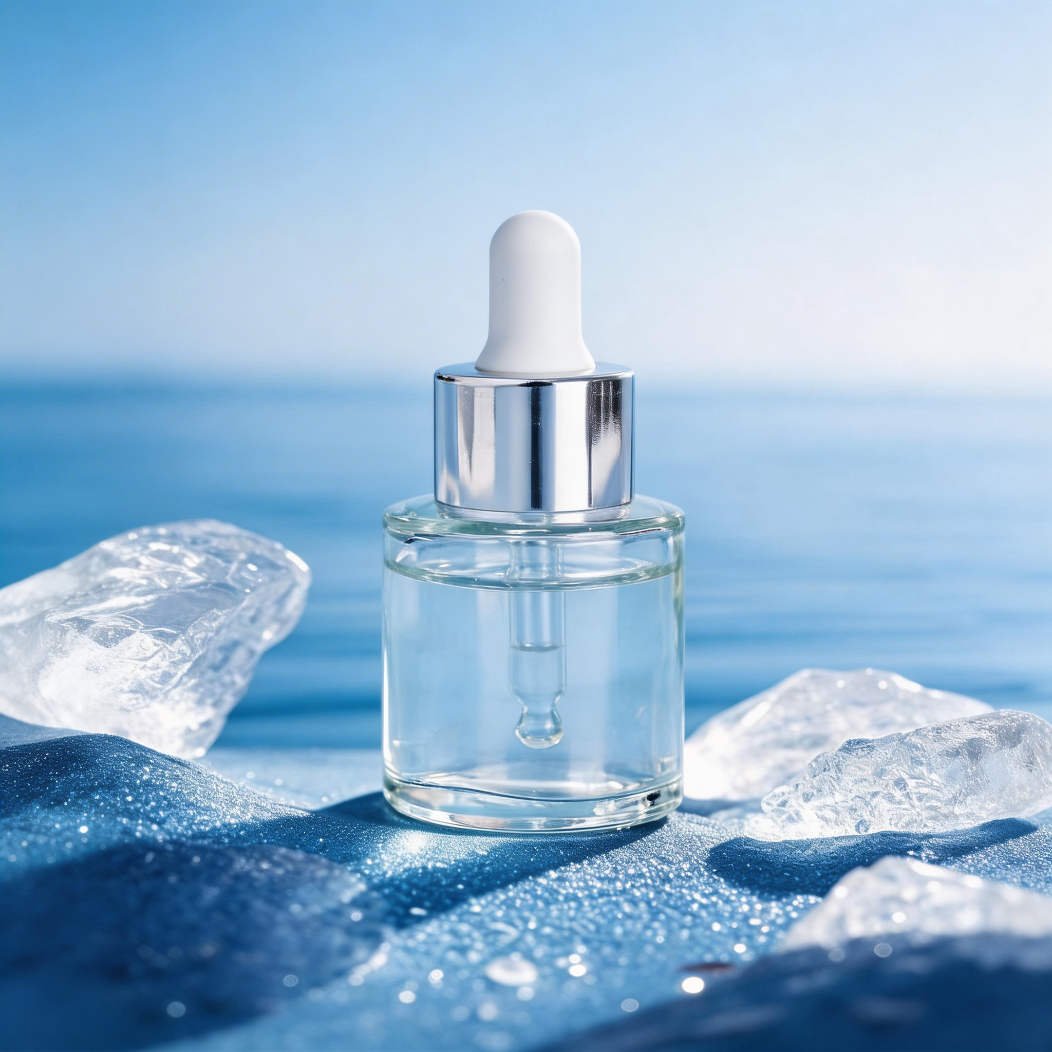 Glass Dropper Serum Bottle