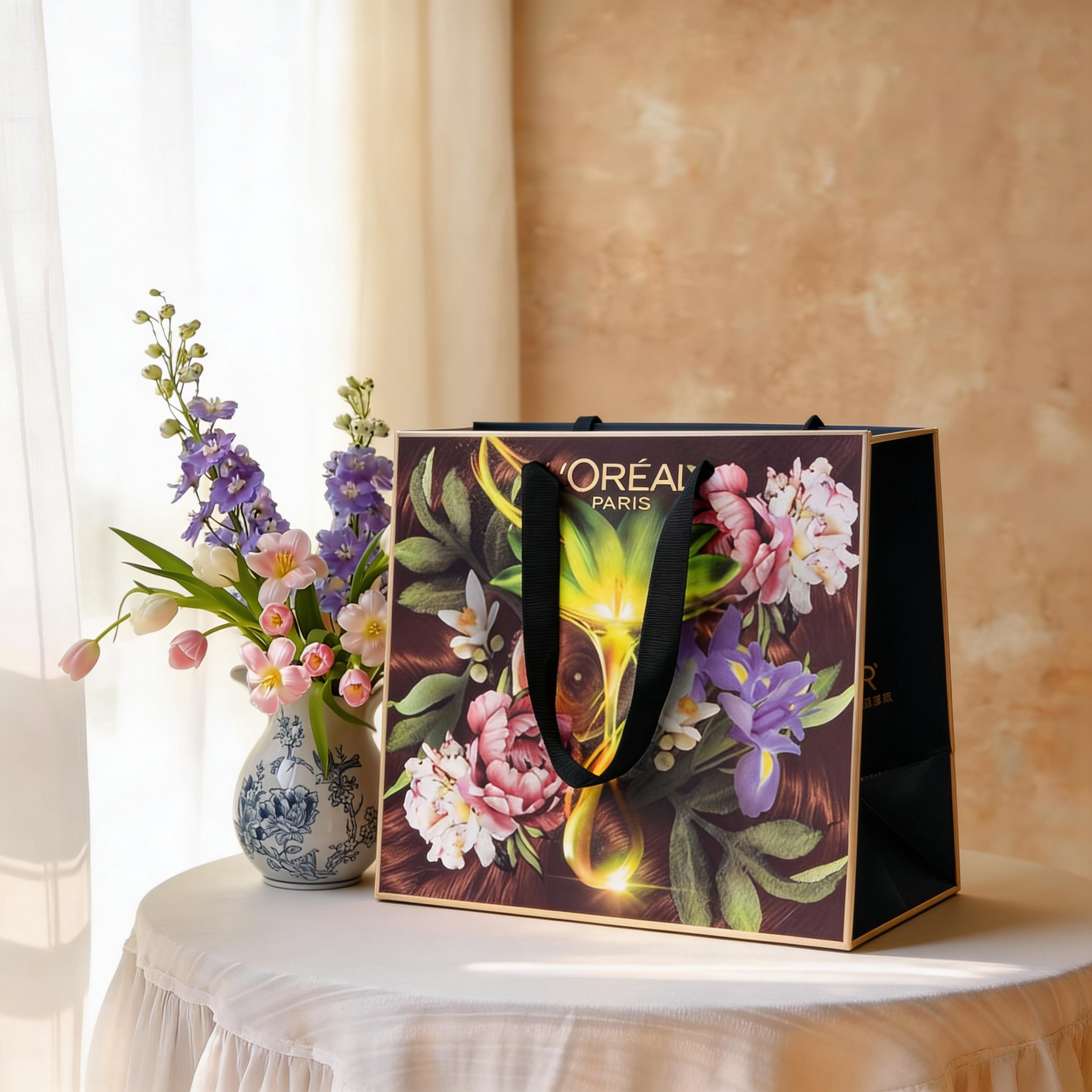 Premium Botanical Skincare Paper Bag