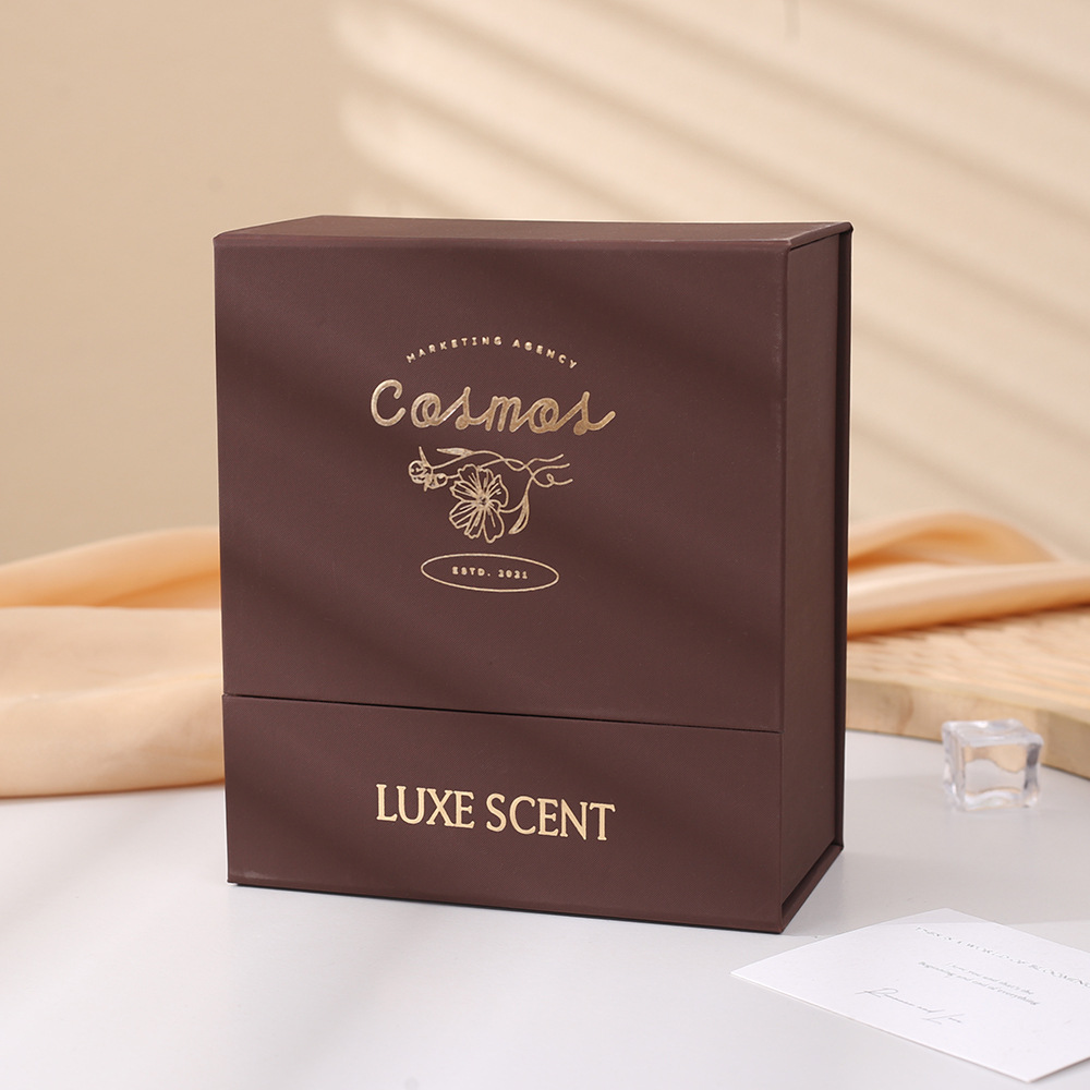 Flip-lid Folding Perfume Packaging Box