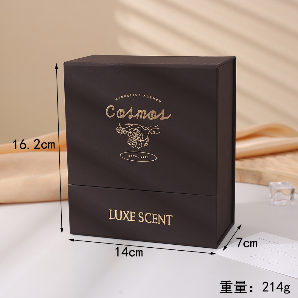 Flip-lid Folding Perfume Packaging Box