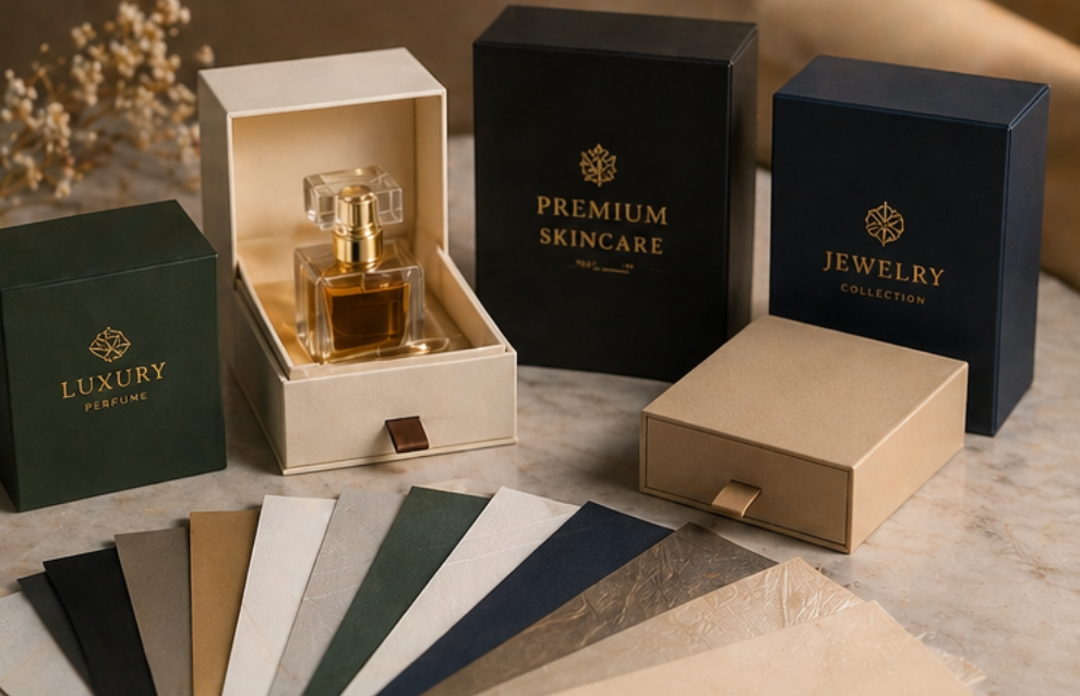 How To Choose Materials For Luxury Packaging Boxes