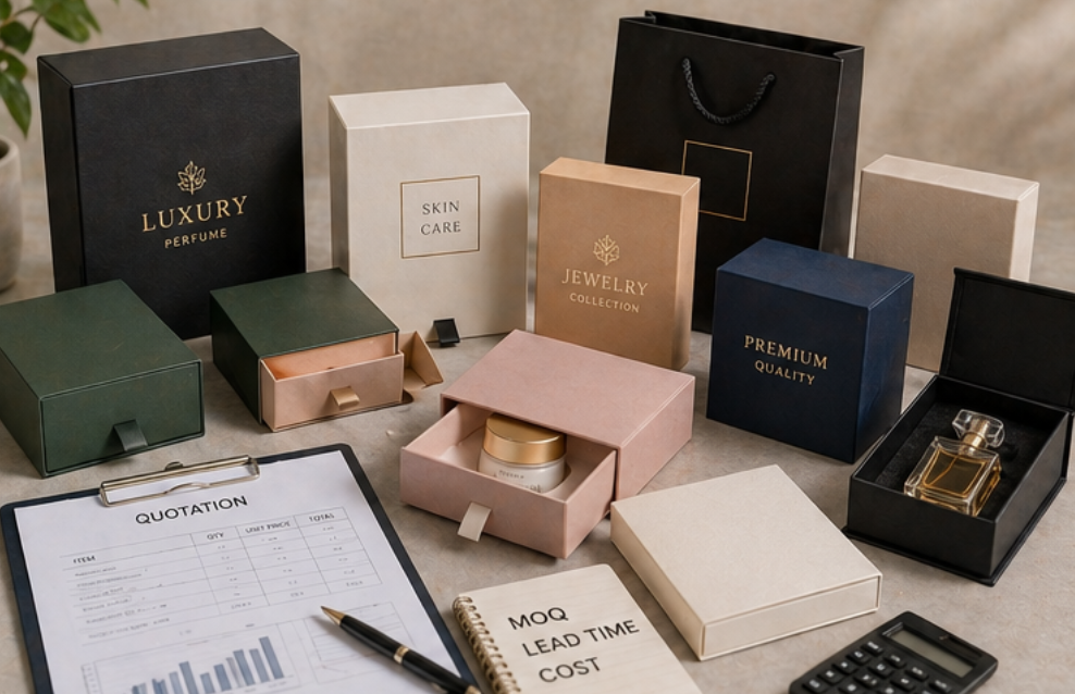 Custom Packaging Box MOQ, Lead Time And Cost Guide