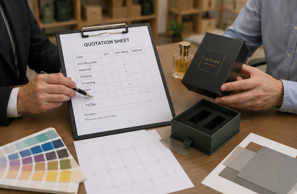 Custom Packaging Box Quotation Requirements - 定制包装盒报价所需资料 Custom Packaging Box Quotation Requirements - 定制包装盒报价所需资料