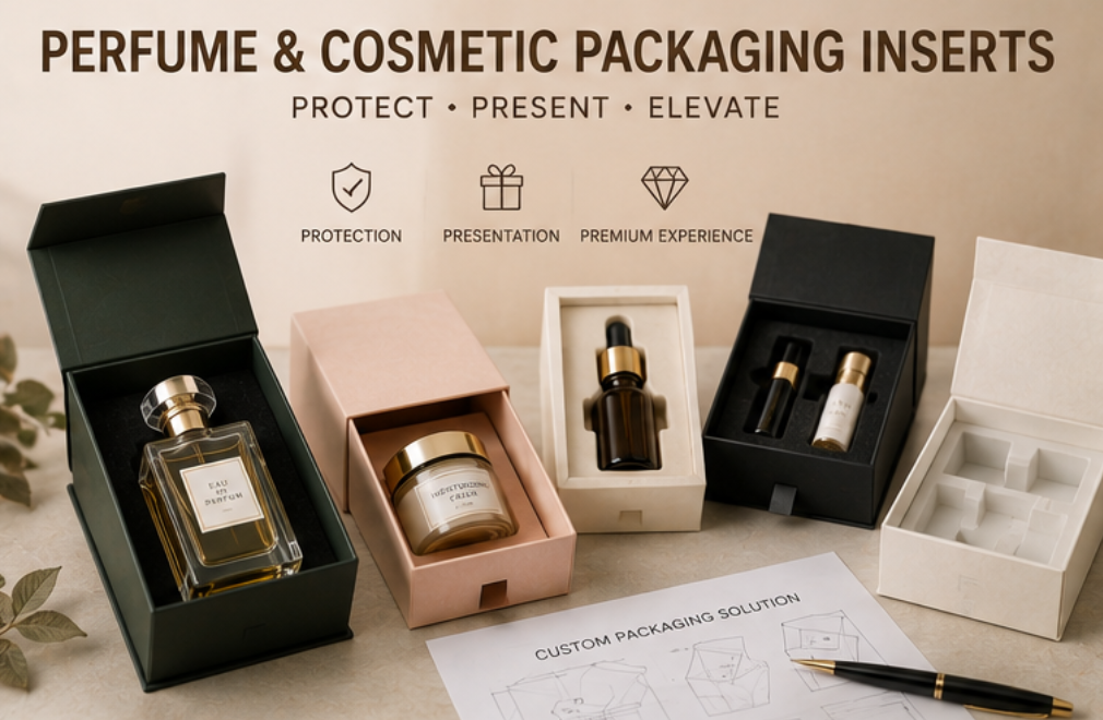 Inserts for Perfume and Cosmetic Boxes Inserts for Perfume and Cosmetic Boxes