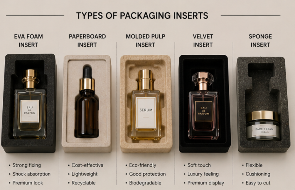 How To Choose Inserts For Perfume And Cosmetic Packaging Boxes