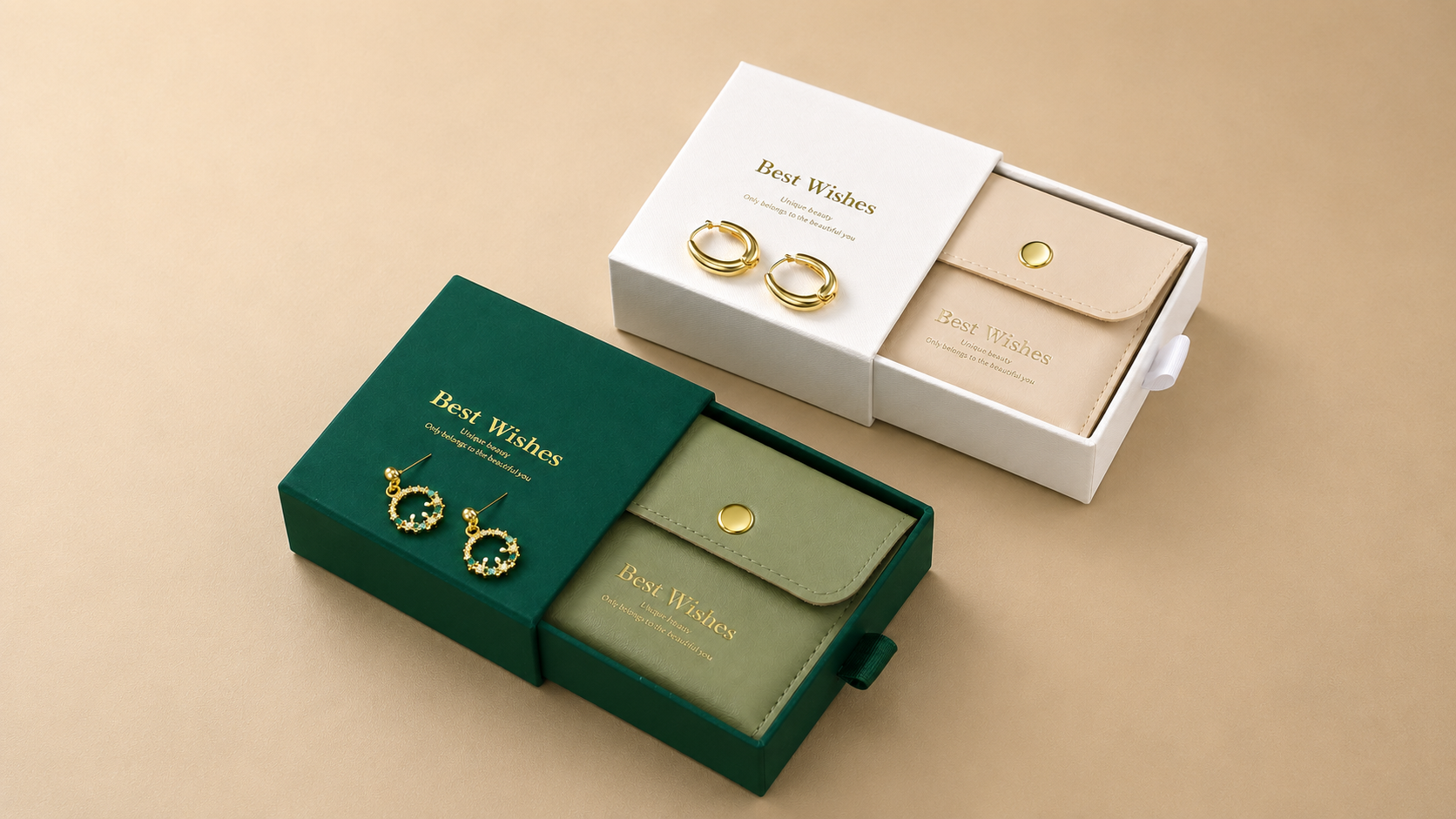 Custom Jewelry Drawer Box Packaging Case