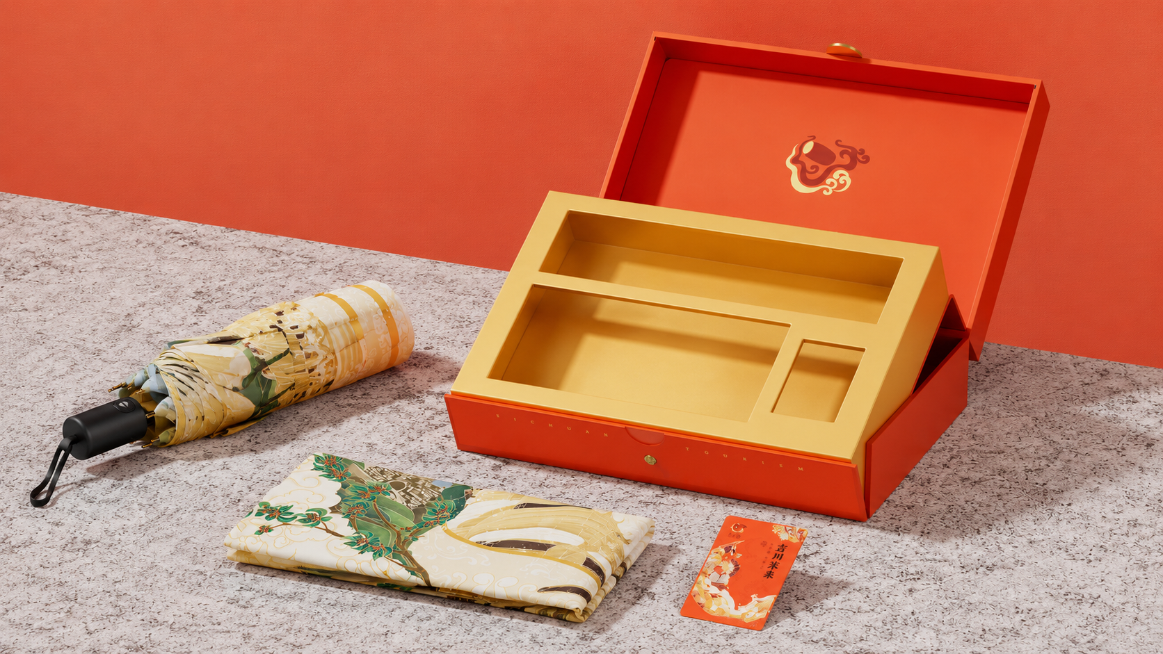Custom Cultural Gift Box Packaging Case