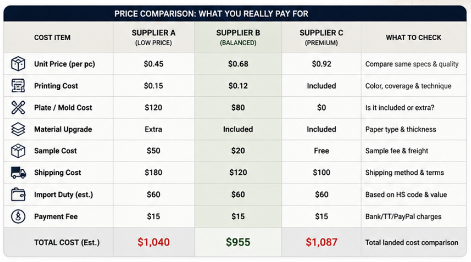 custom packaging box price comparison custom packaging box price comparison