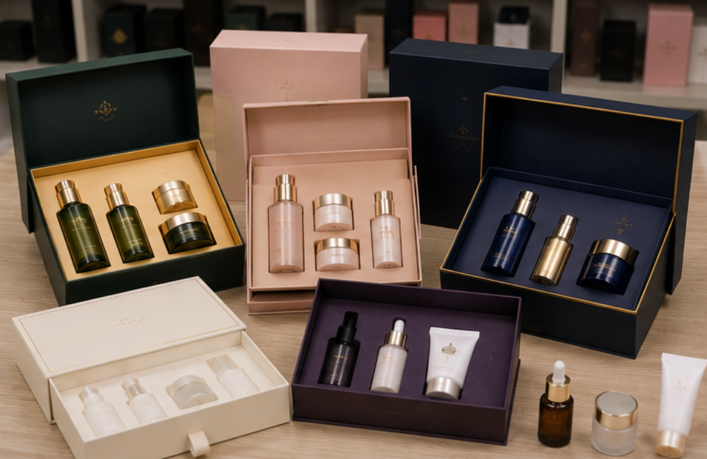 Fabricant d'emballages pour coffrets cadeaux cosmétiques : Structure de la boîte et guide d'expédition