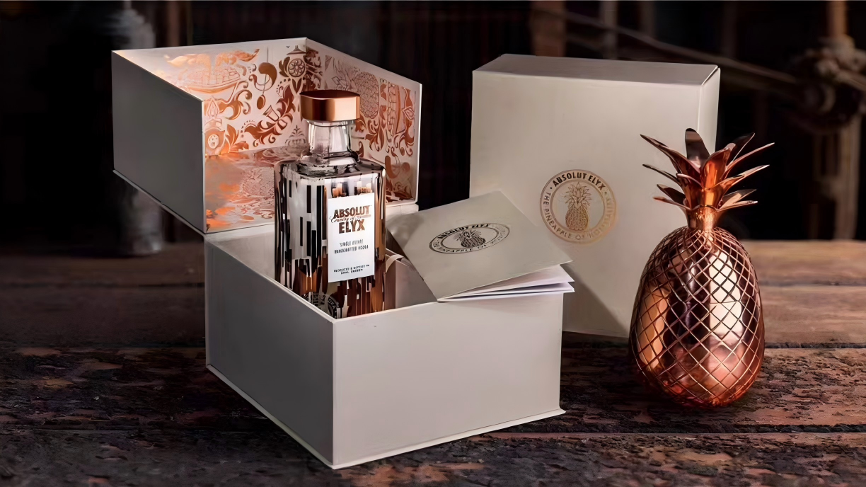 Custom Luxury Liquor Gift Box Packaging Case