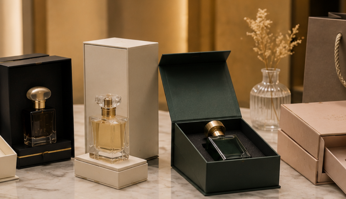 I migliori design per il packaging di profumi di marchi premium
