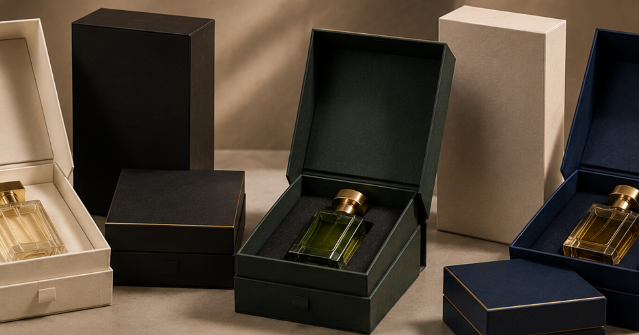 Cómo las marcas de perfumes de lujo utilizan cajas con cierre magnético para aumentar el valor del producto.