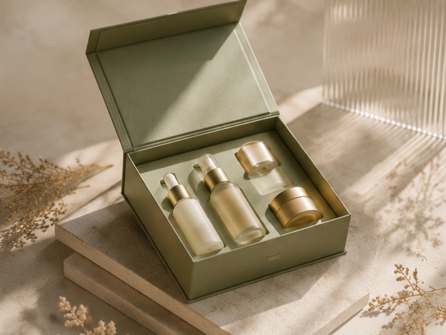skincare gift box packaging
