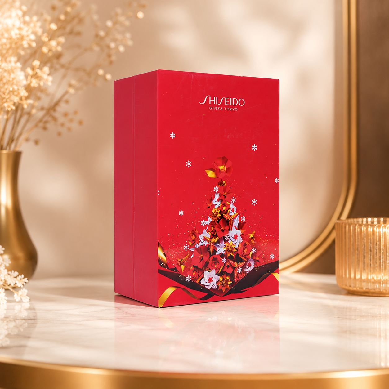 Caixa de presente Shiseido para o Ano Novo Chinês