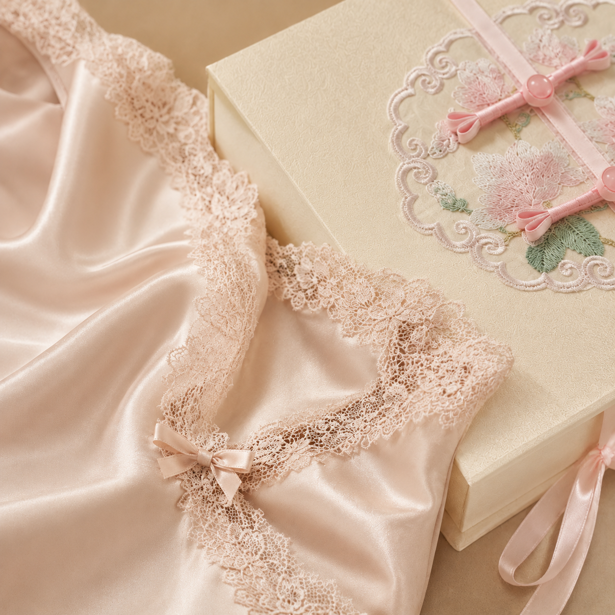 Custom Silk Pajama Gift Box