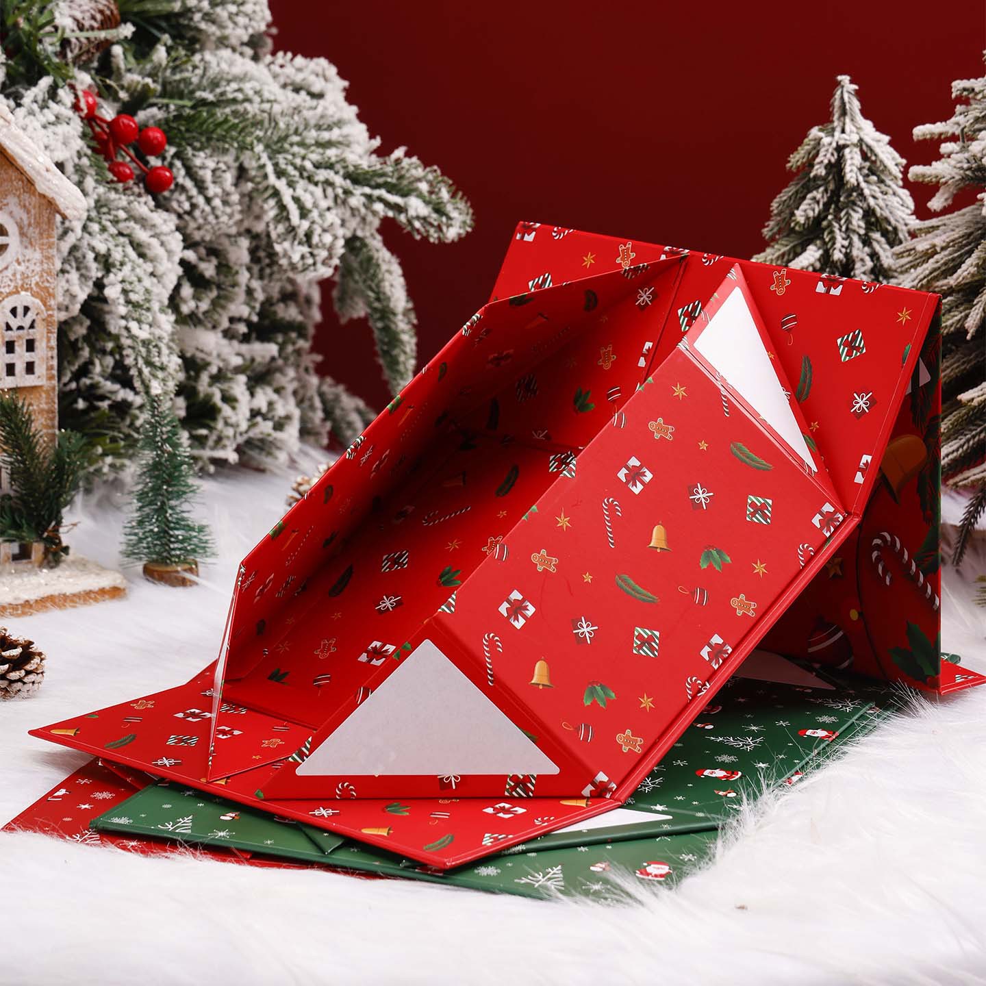 Christmas Folding Gift Box