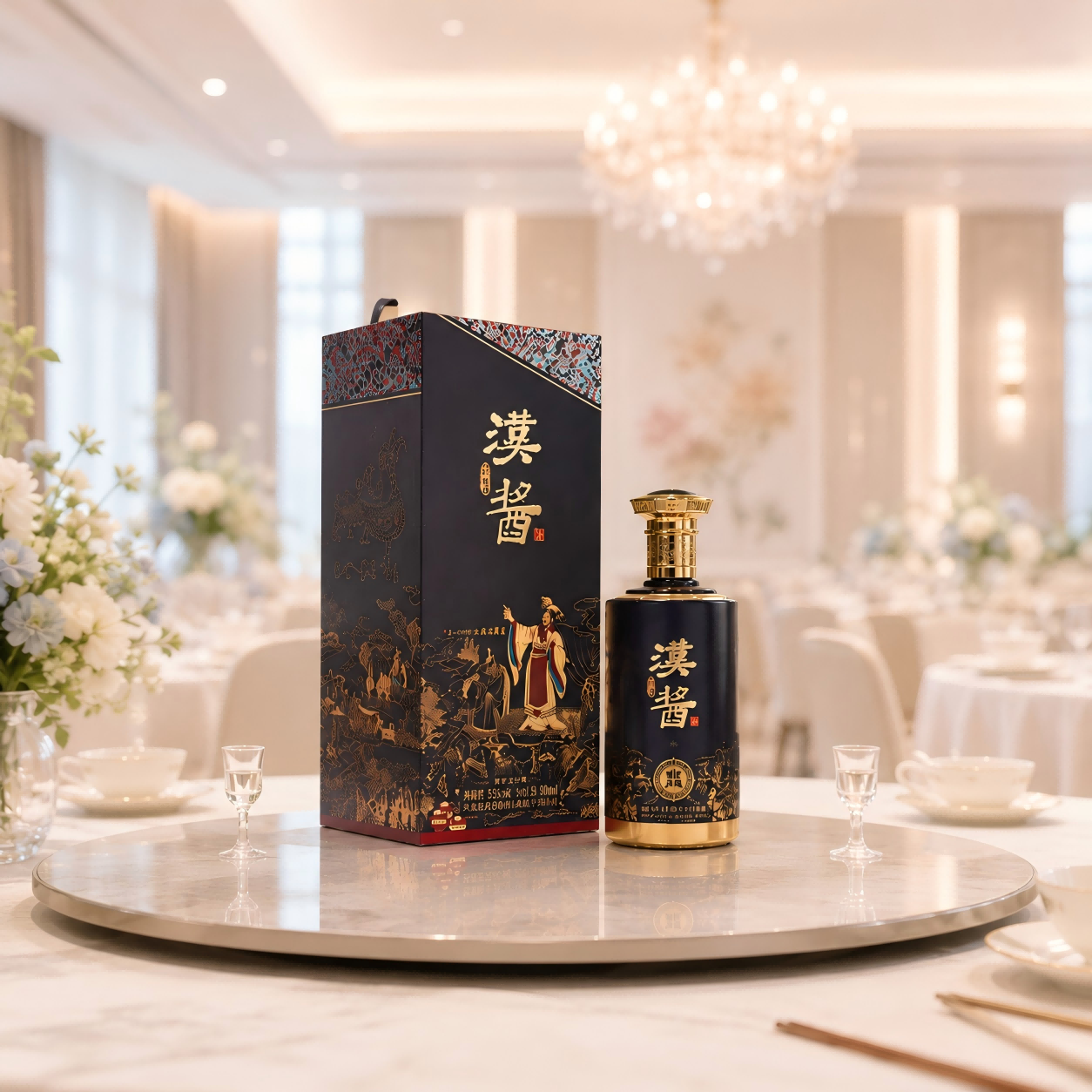 Coffret cadeau d'alcool de Hanjiang