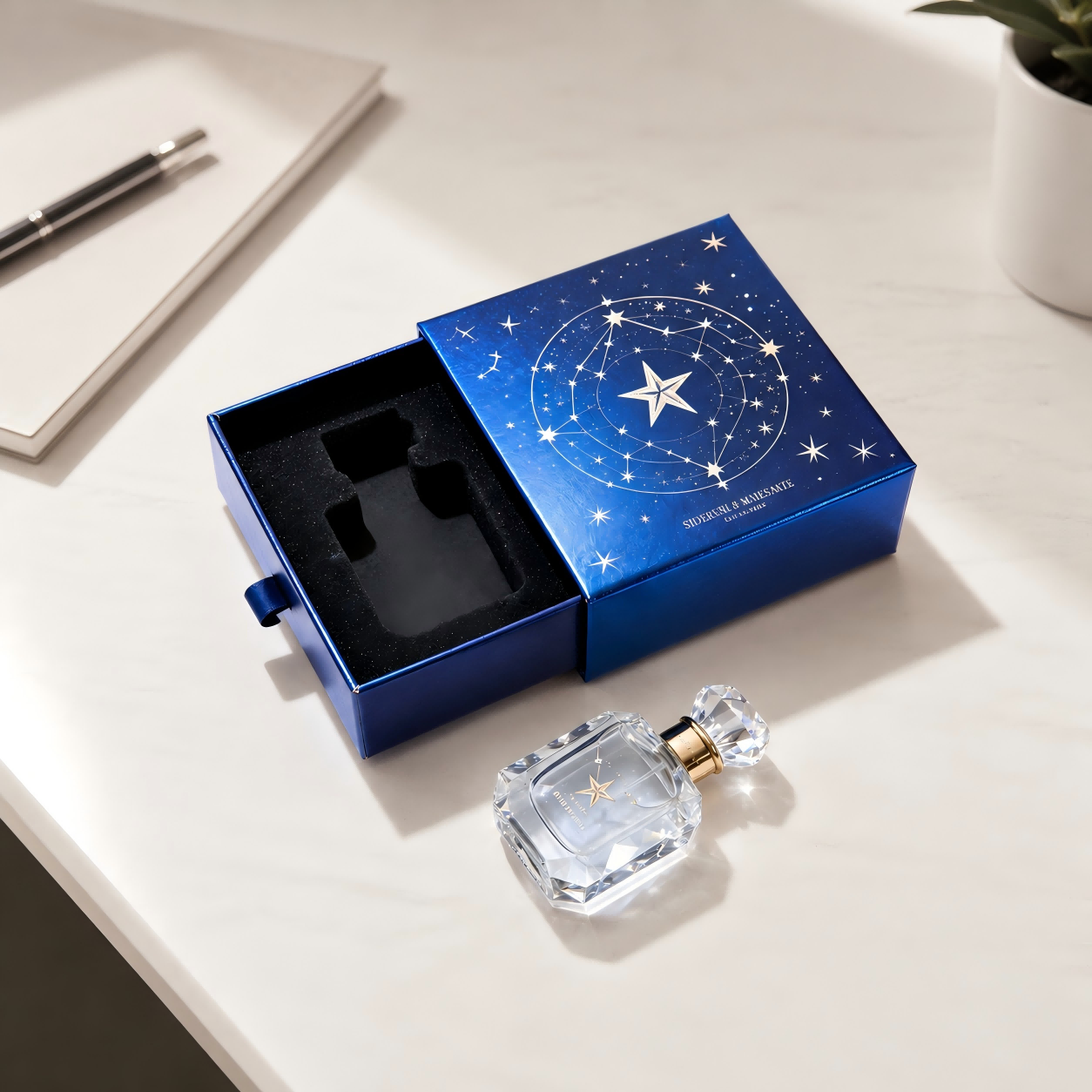 Boîte d'emballage du parfum « Starlight Realm »
