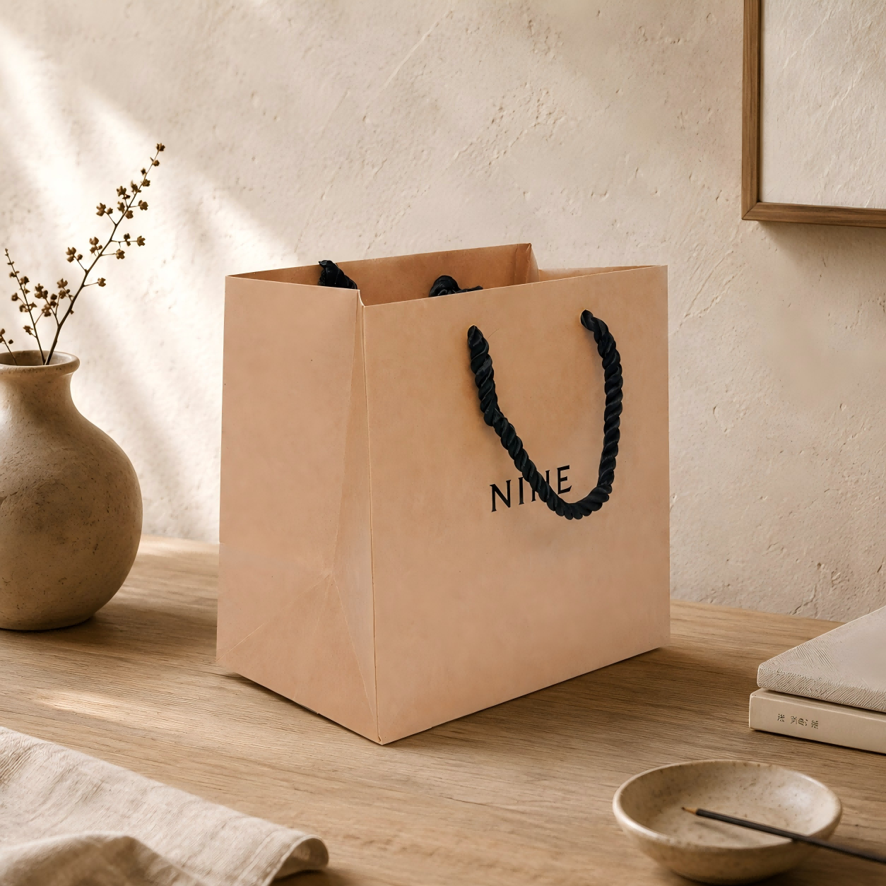 NEUF sacs en papier kraft