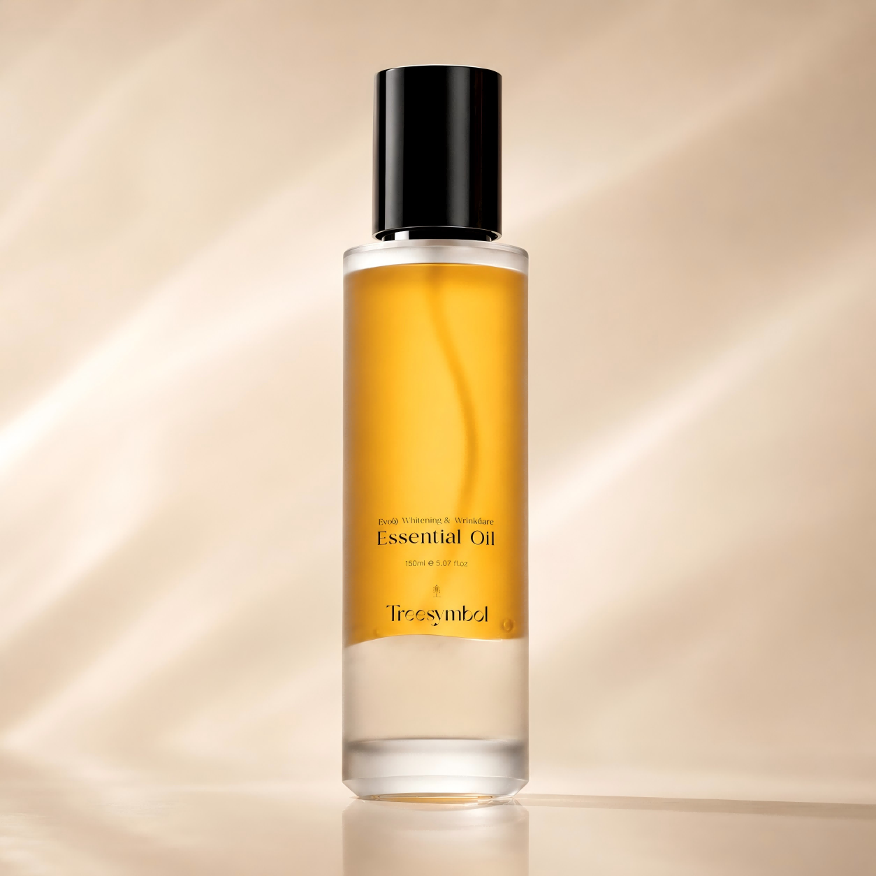 Luxury Golden Essential Oil Bottle