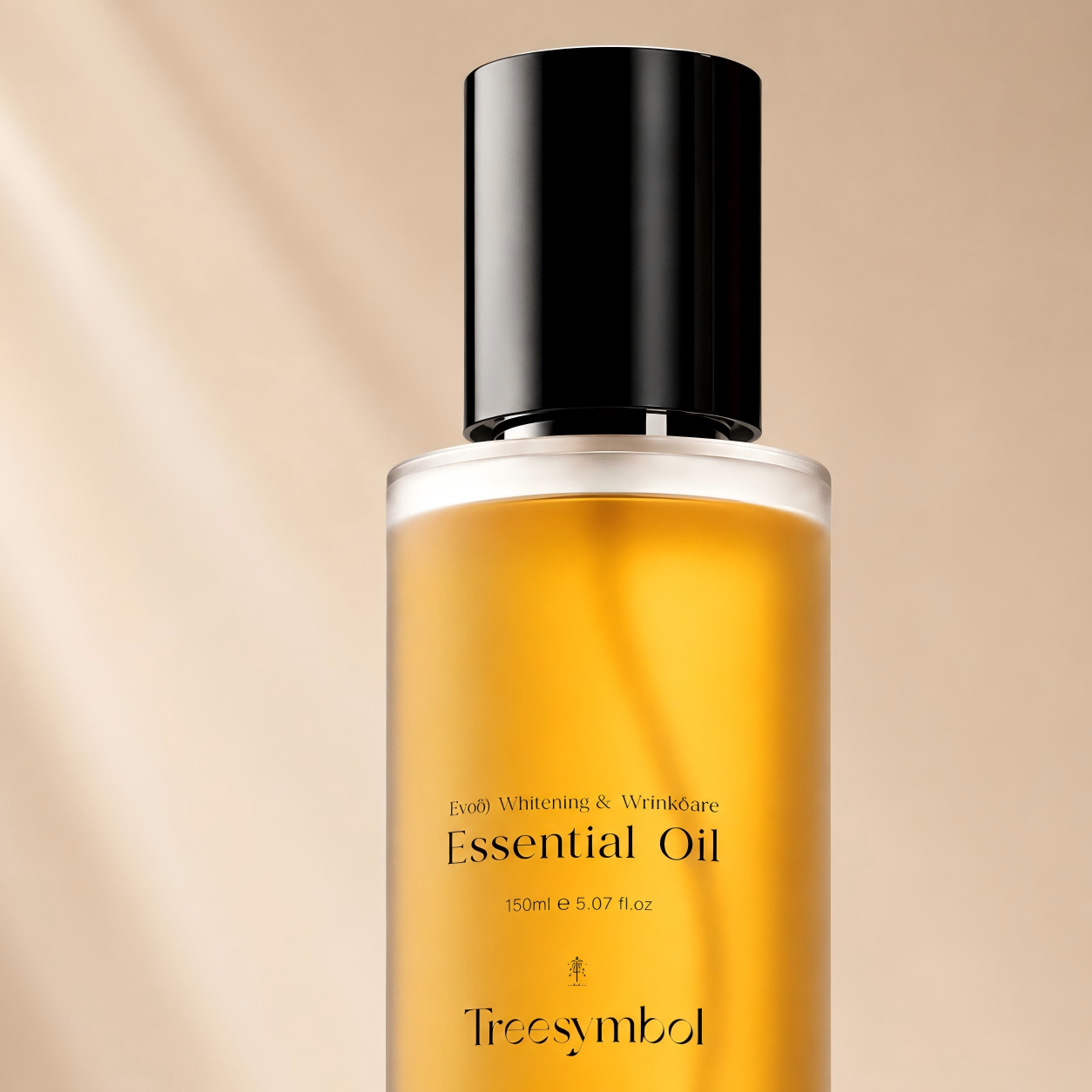 Luxury Golden Essential Oil Bottle
