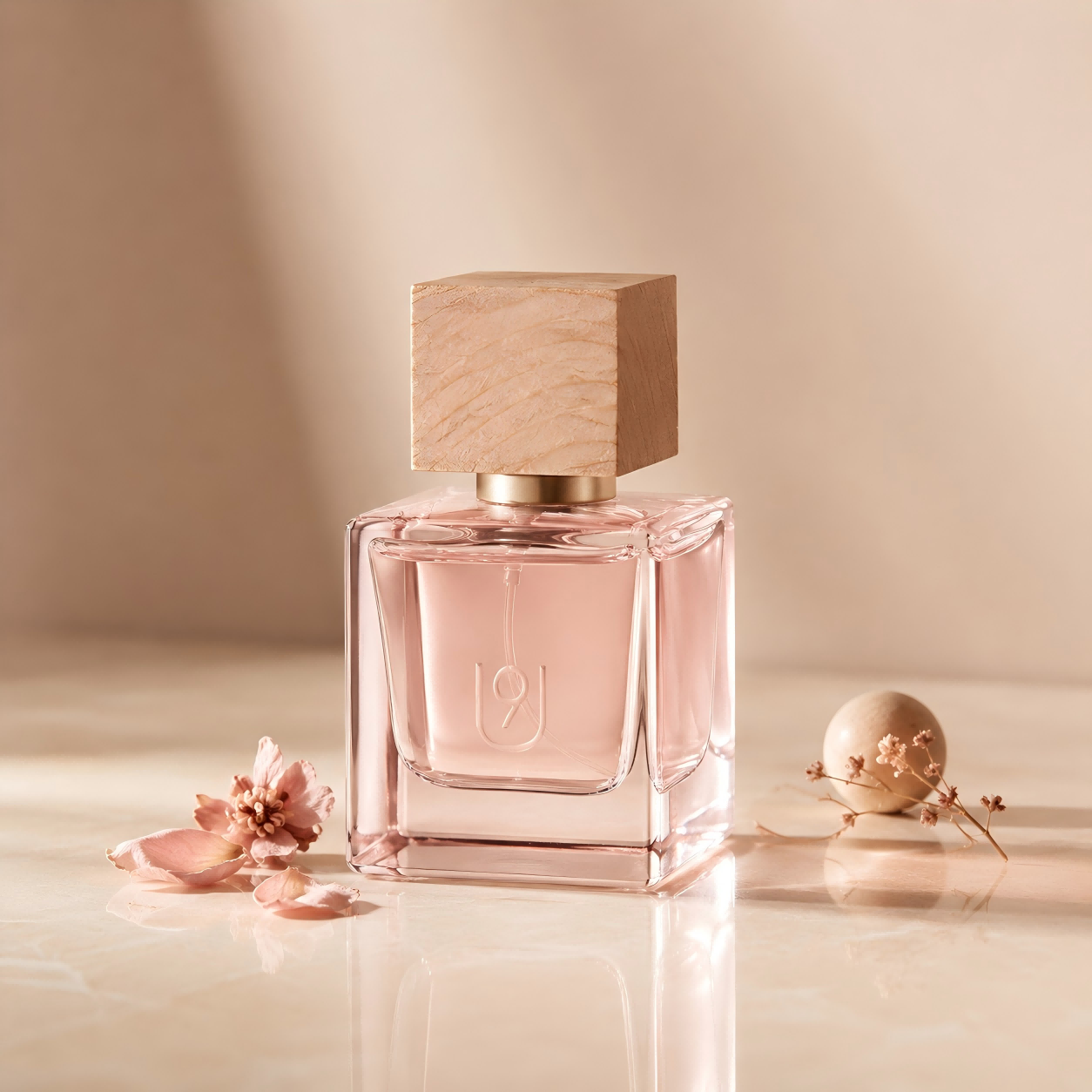 Luxury Wooden Cap Perfume Bottle & Packaging Box Solution