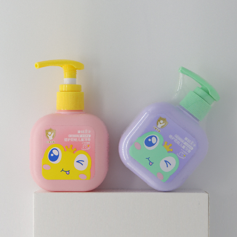 Kids Anticavity Fruit Flavor Pump Toothpaste