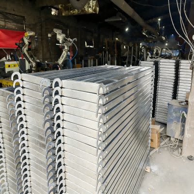 Galvanized Steel Scaffolding Plank | Heavy Duty Scaffold Walk Board for Construction