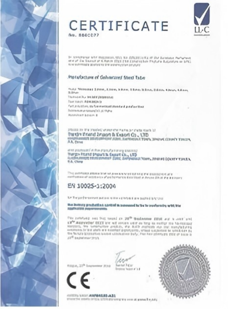 CE Certificates