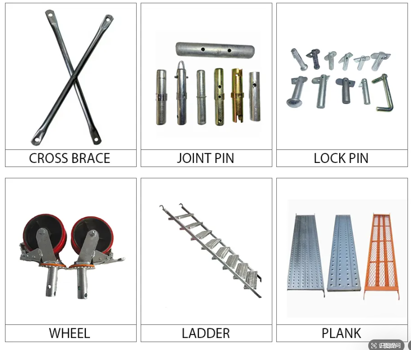 EN 12811 Certified Ladder Type Frame Scaffolding
