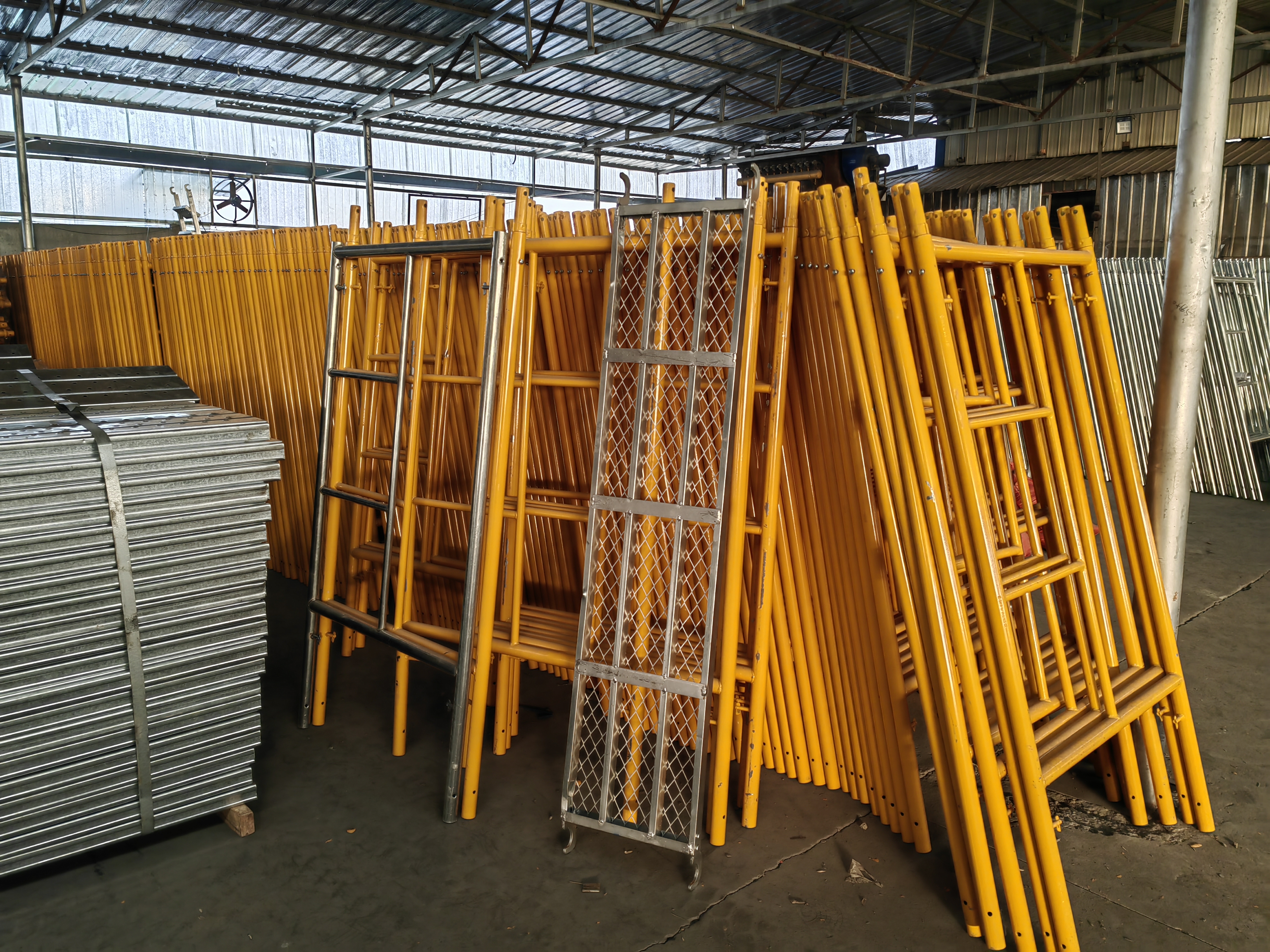 EN 12811 Certified Sprayed H Frame Scaffolding