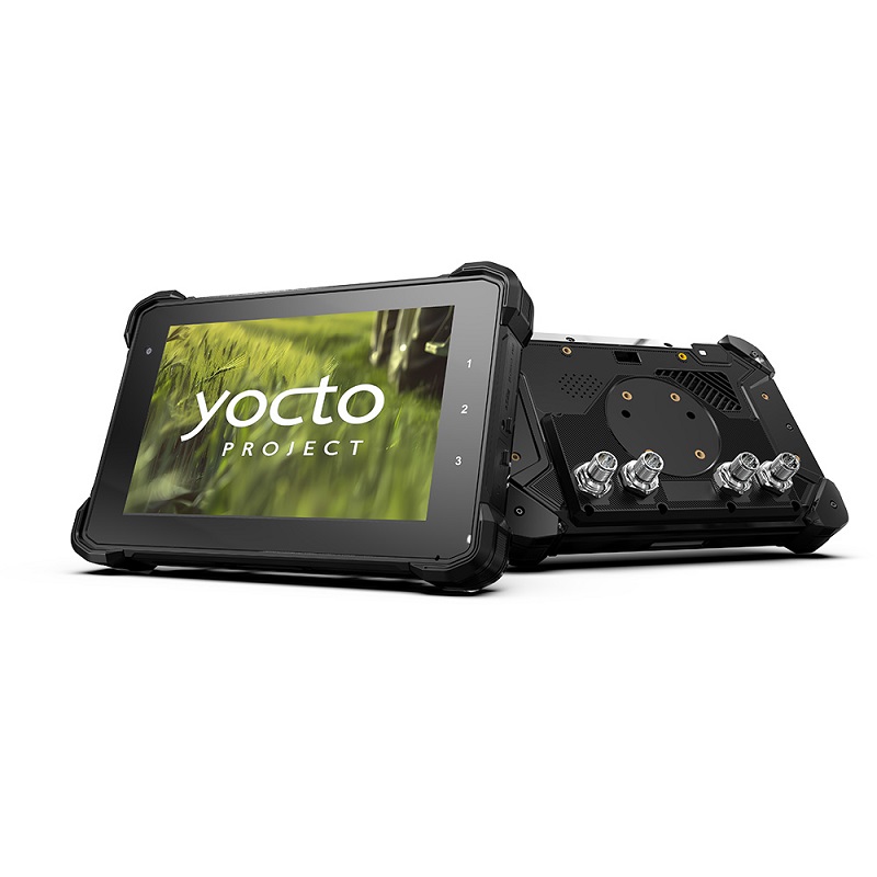 7 inch in-vehicle rugged tablet powered by Linux system