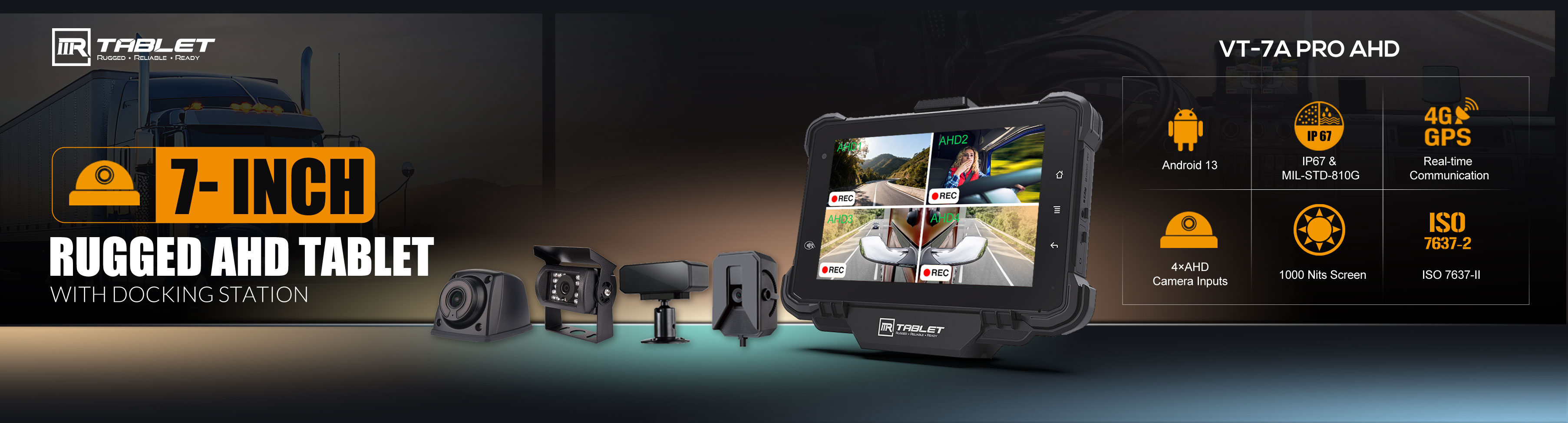 7-inch rugged tablet