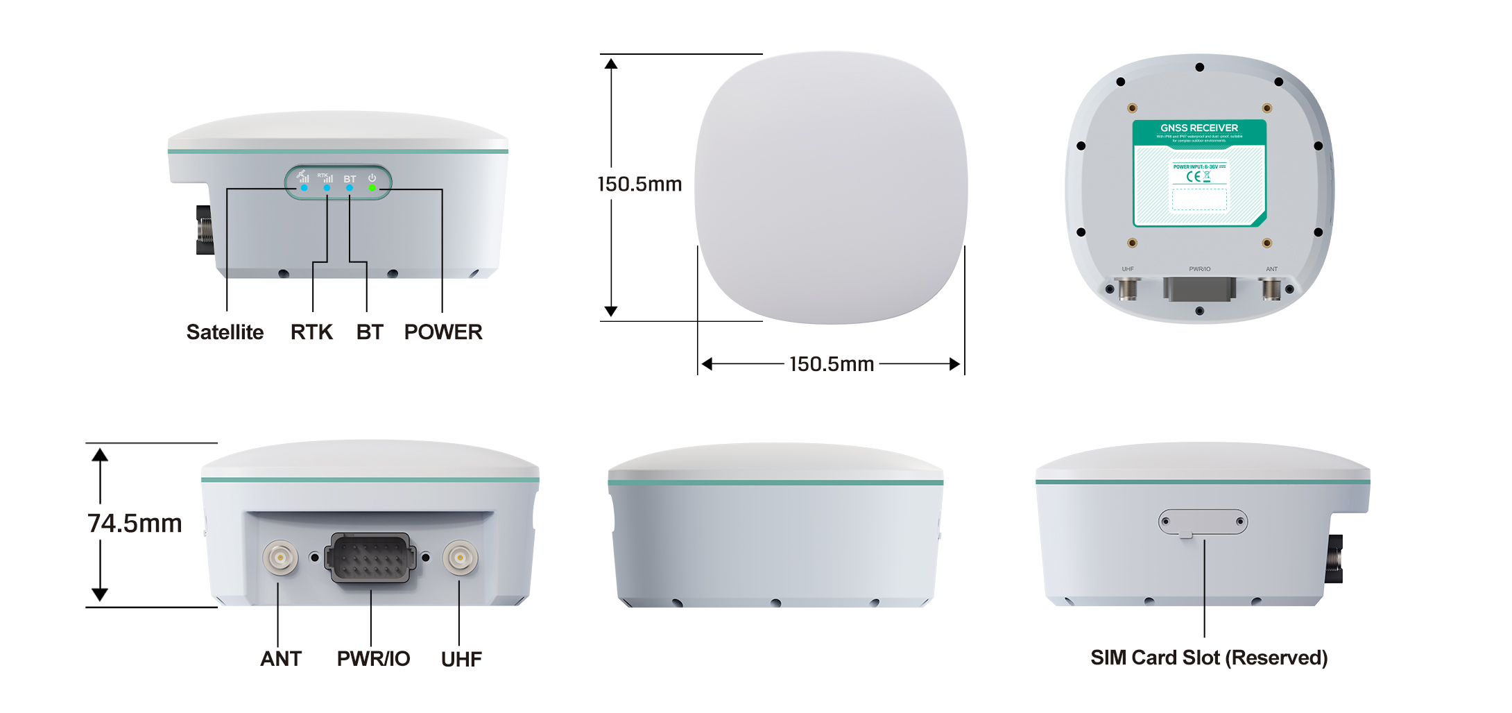 Rugged GNSS Receiver