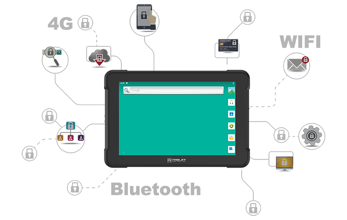 10-inch Rugged Tablet