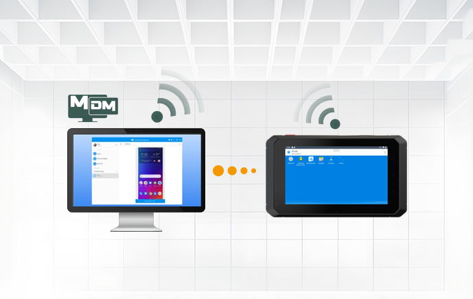 5-inch android vehicle tablet