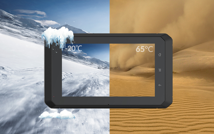 5-inch android vehicle tablet
