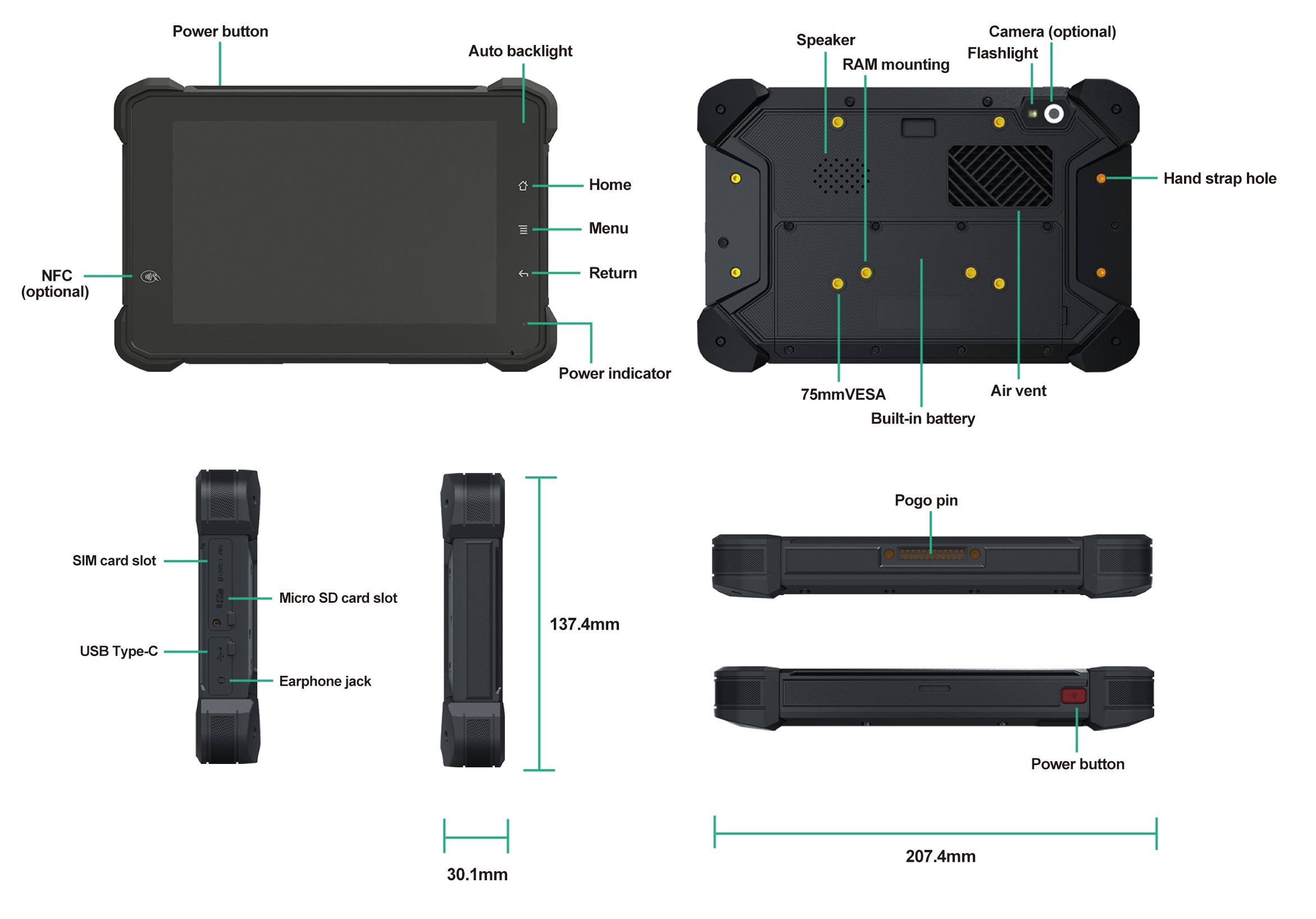 Android 13 Rugged Tablet Android 13 Rugged Tablet