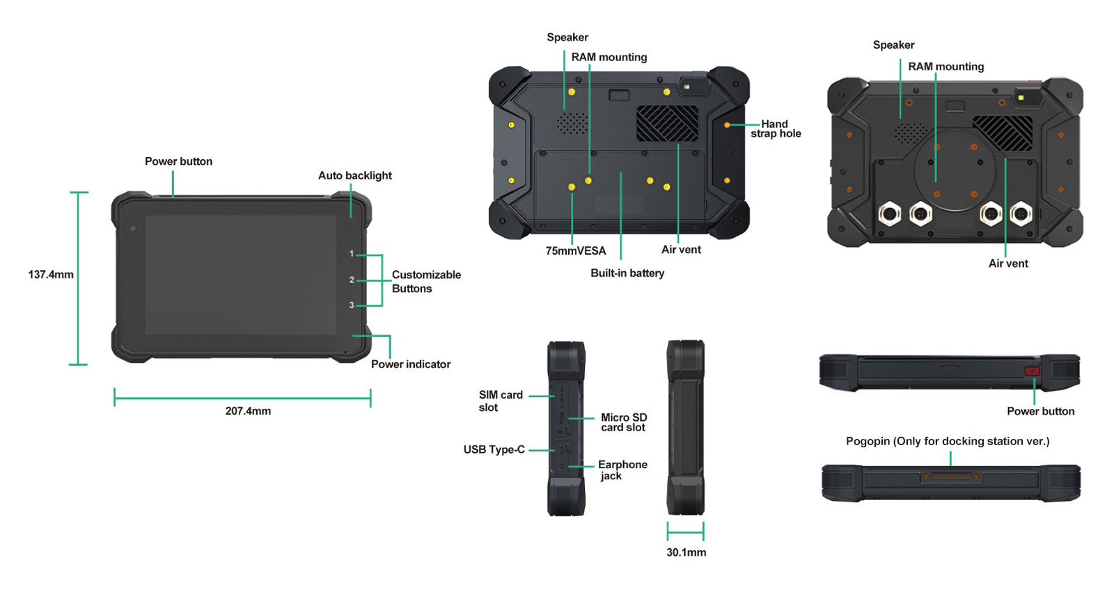 Linux Rugged Tablet Linux Rugged Tablet