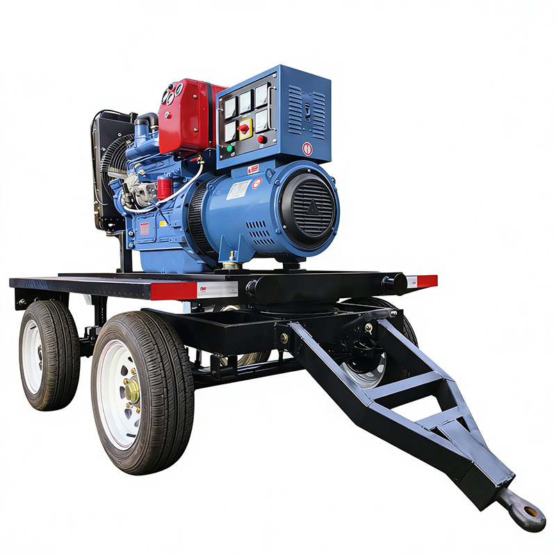 Mobile Trailer Generator Set Mobile Trailer Generator Set