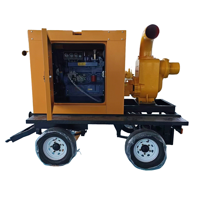 Mobile Trailer Diesel Pump Station
