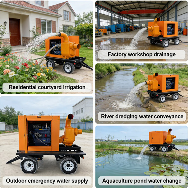 Mobile Irrigation pump