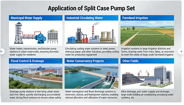 pump for drinking Water Treatment Plant